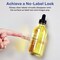 Avery Glossy Clear Wraparound Labels with Sure Feed, 2-3/8" x 8"